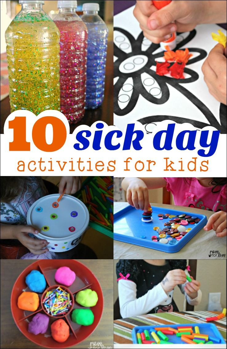 Kids Creative Activities At Home
 10 Sick Day Activities