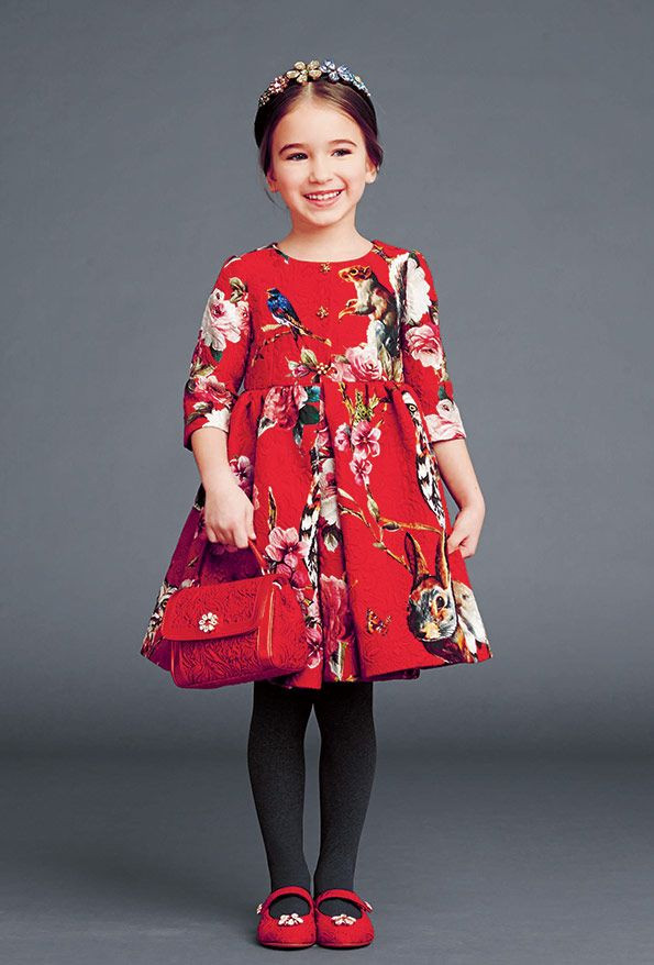 Kids Fashion Dresses
 Dolce & Gabbana – Children Collection Gallery – Fall