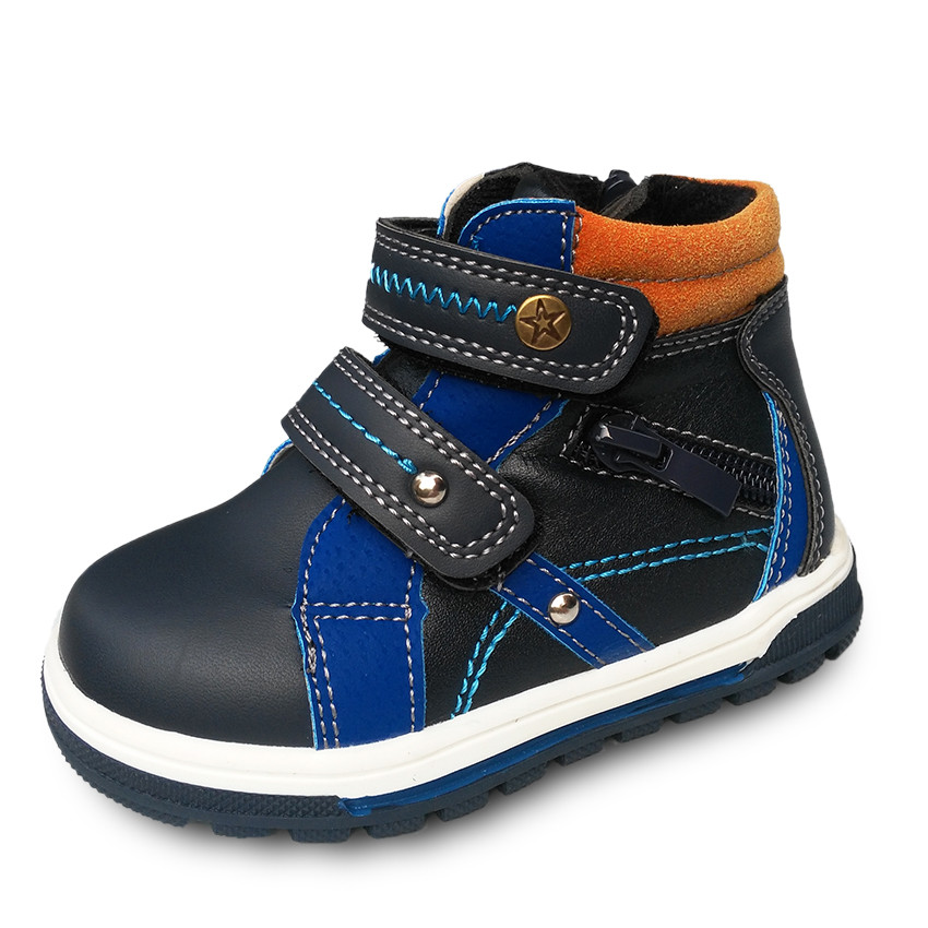 Kids Fashion Sneakers
 new arrival Children boy boot Leather Ankle sport Shoes