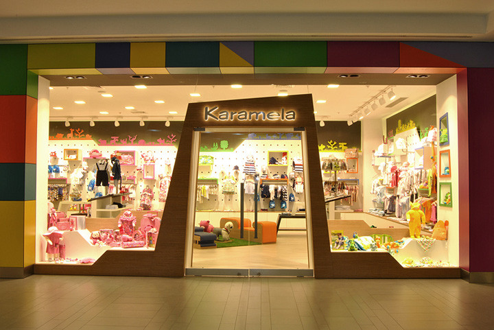 Kids Fashion Stores
 Karamela children clothing store by OSO Architects Istanbul