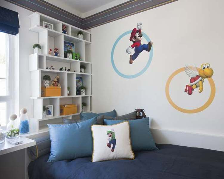 Kids Game Rooms Ideas
 Super Game Room Decorating Idea gaming homelife