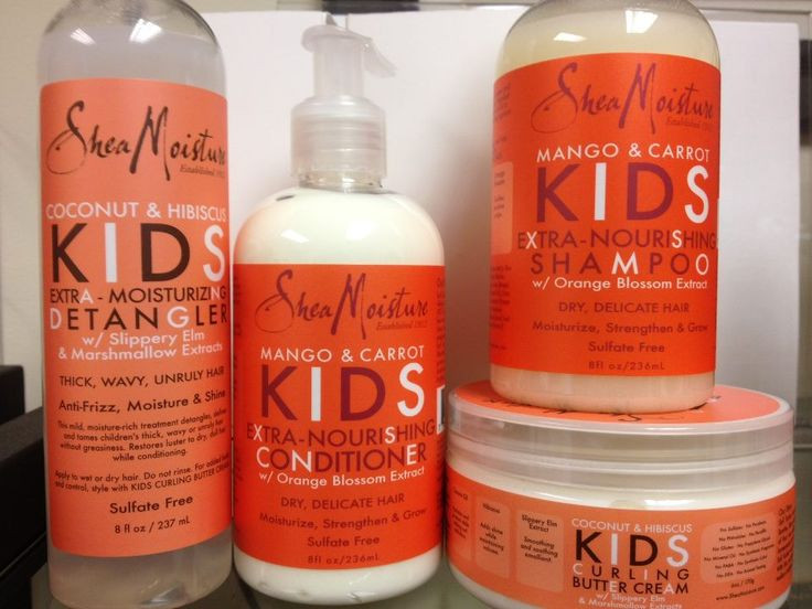 Kids Hair Products For Natural Hair
 SheaMoisture Mango & Carrot for Kids I actually prefer the