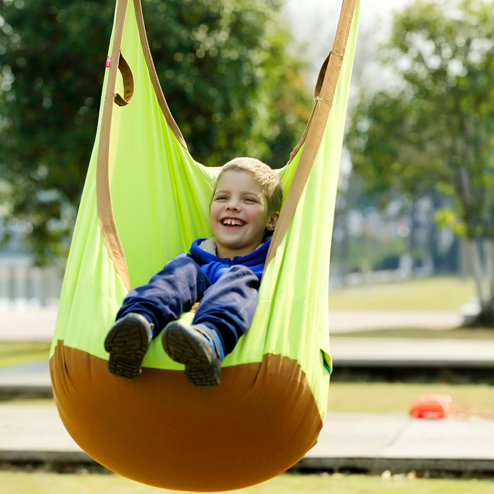 Kids Indoor Garden
 Garden Swing For Children Baby Inflatable Hammock Hanging