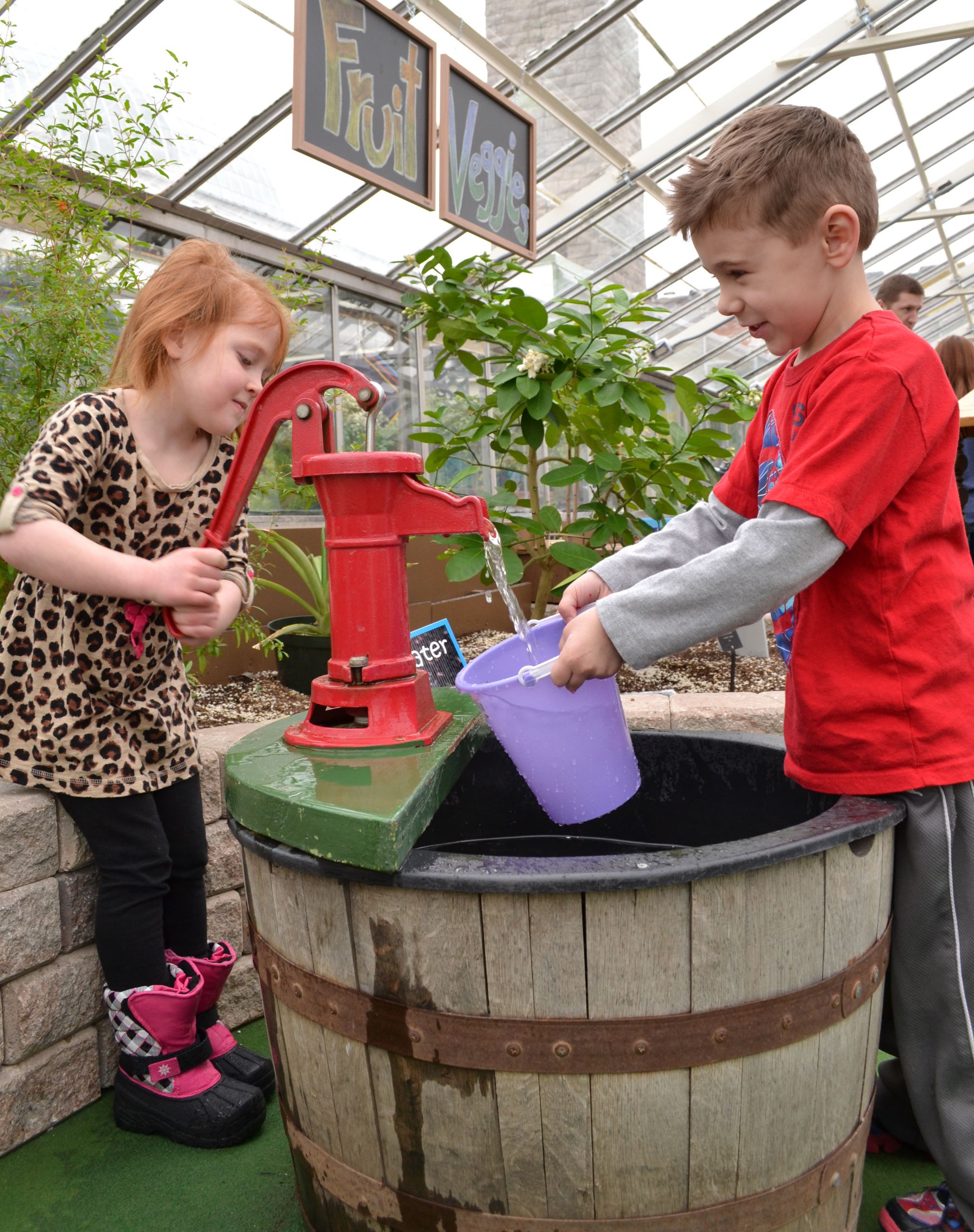Kids Indoor Garden
 Wegmans Family Garden offers indoor learning at Botanical