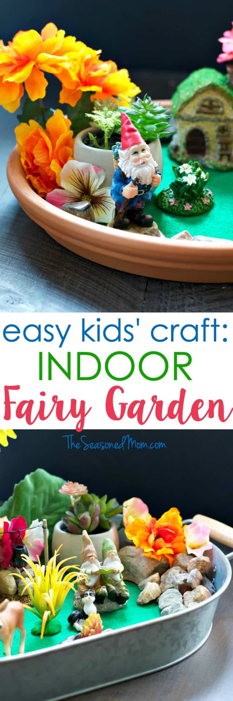 Kids Indoor Garden
 Indoor Fairy Garden An Easy Craft for Kids The Seasoned Mom