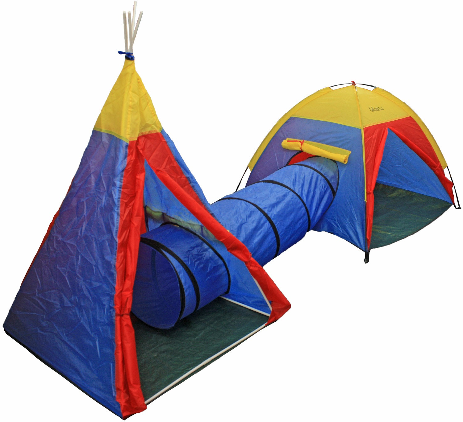 Kids Indoor Tent
 MARIBELLE CHILDRENS PLAY TENT AND TUNNEL SET KIDS INDOOR
