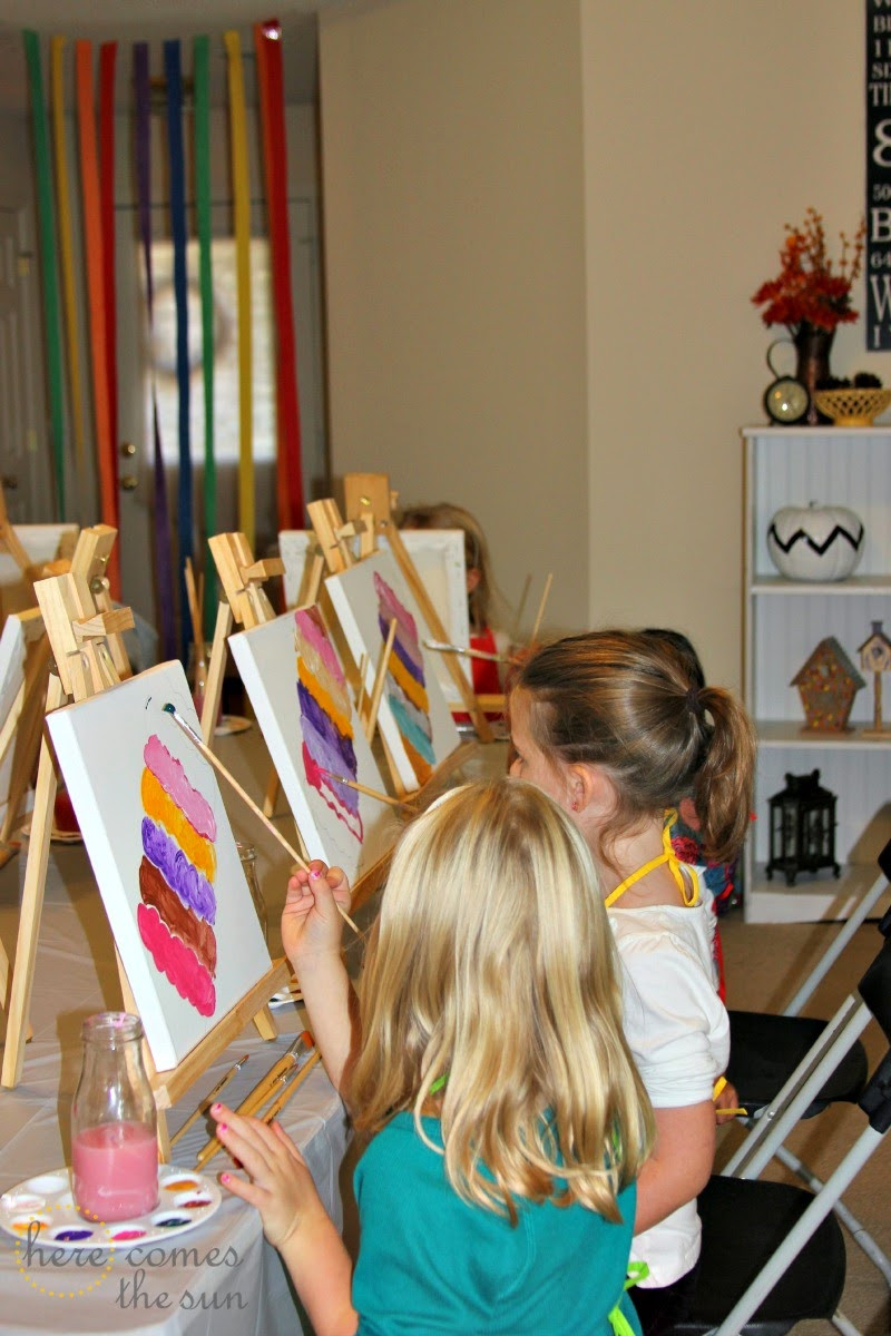 Kids Painting Party At Home
 How to Host an Art Birthday Party