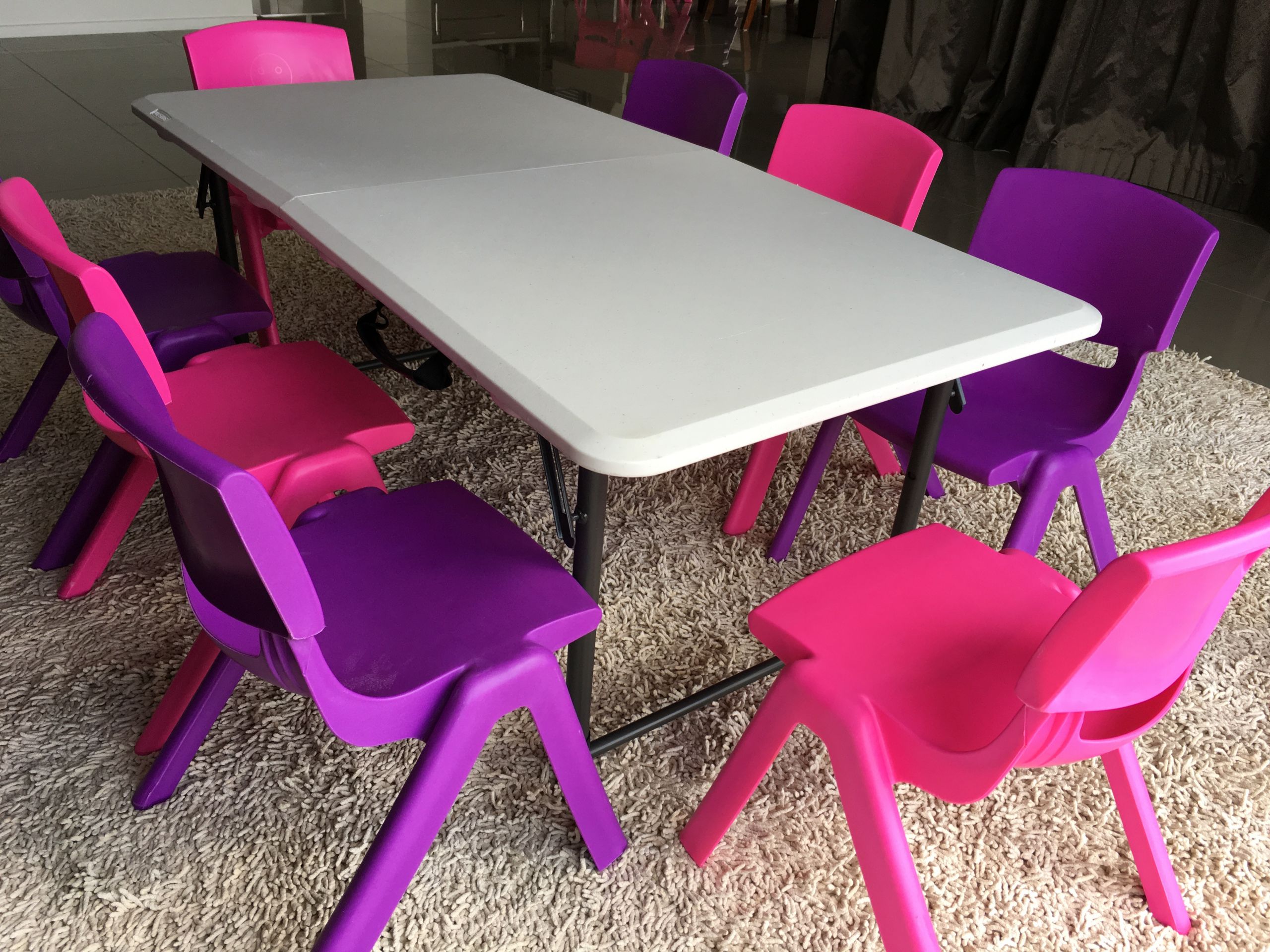 Kids Party Table And Chairs
 Kids Tables & Chairs JMK party hire