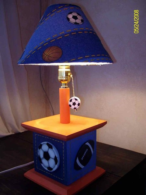 Kids Room Table Lamp
 Sports Table Lamps for Kids Room Kids Lamps by Under Ten