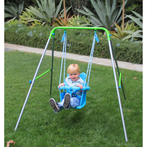 Kids Swing Frame
 Swing Seat Kids Toddler Indoor Outdoor Play Safety Harness