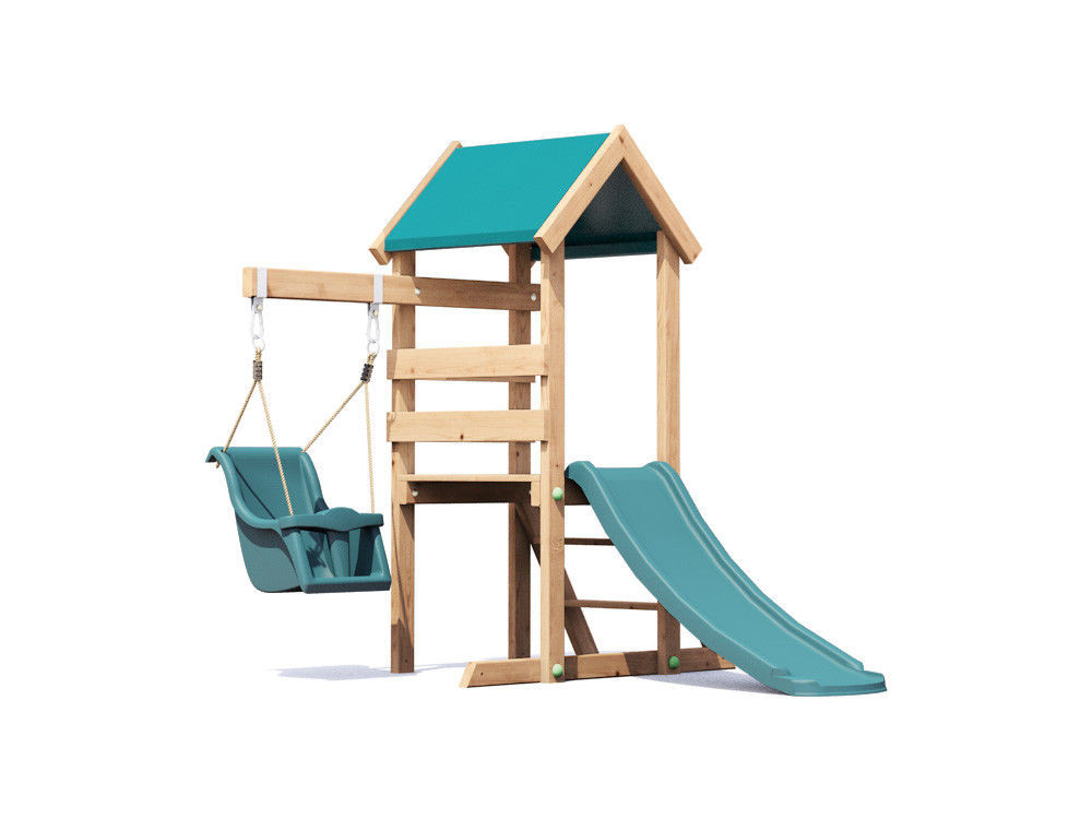 Kids Swing Frame
 Wooden Toddlers Outdoor Climbing Frame Baby Swing