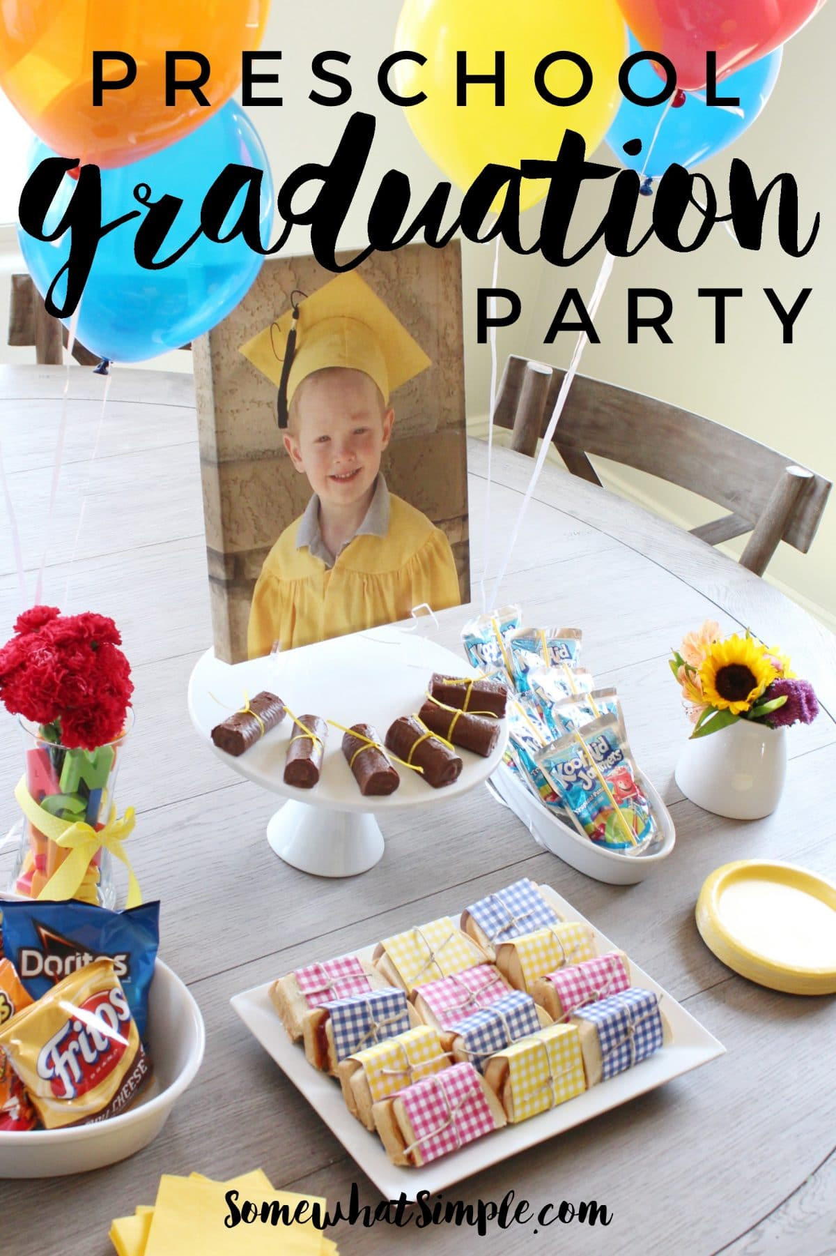 Kindergarden Graduation Party Ideas
 Preschool Graduation Party Somewhat Simple