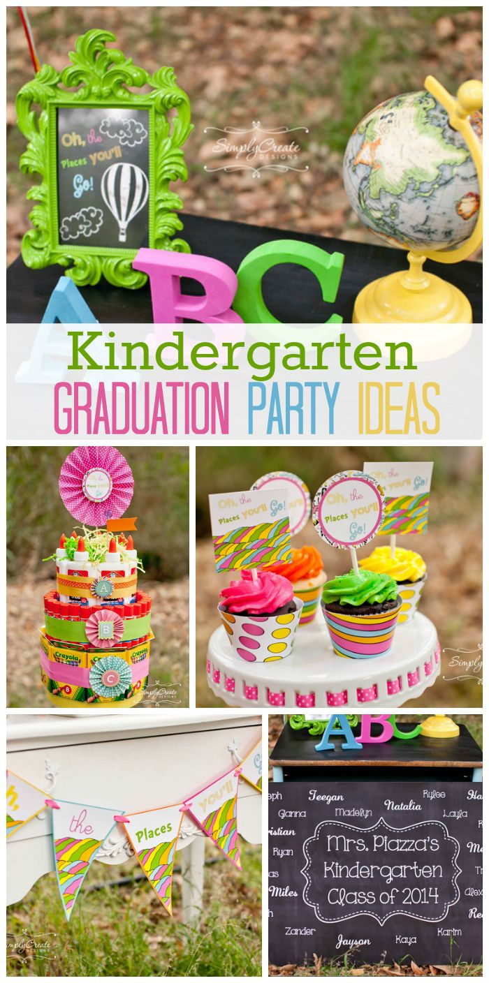Kindergarden Graduation Party Ideas
 A colorful and fun kindergarten graduation party with a Dr