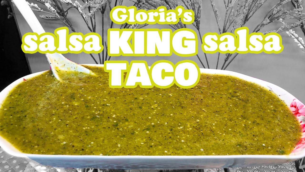 King Taco Green Salsa Recipe
 King Taco Green Salsa