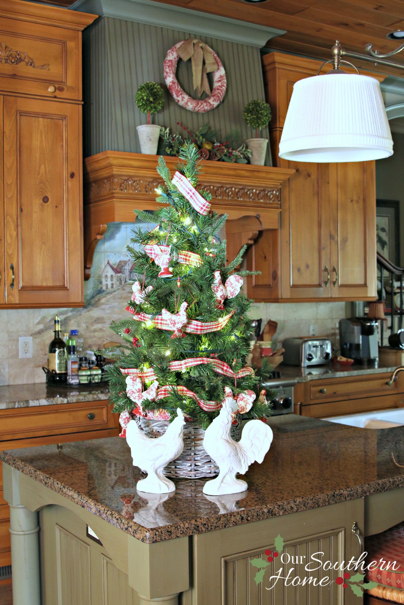 Kitchen Christmas Tree
 Christmas Tree Basket Our Southern Home