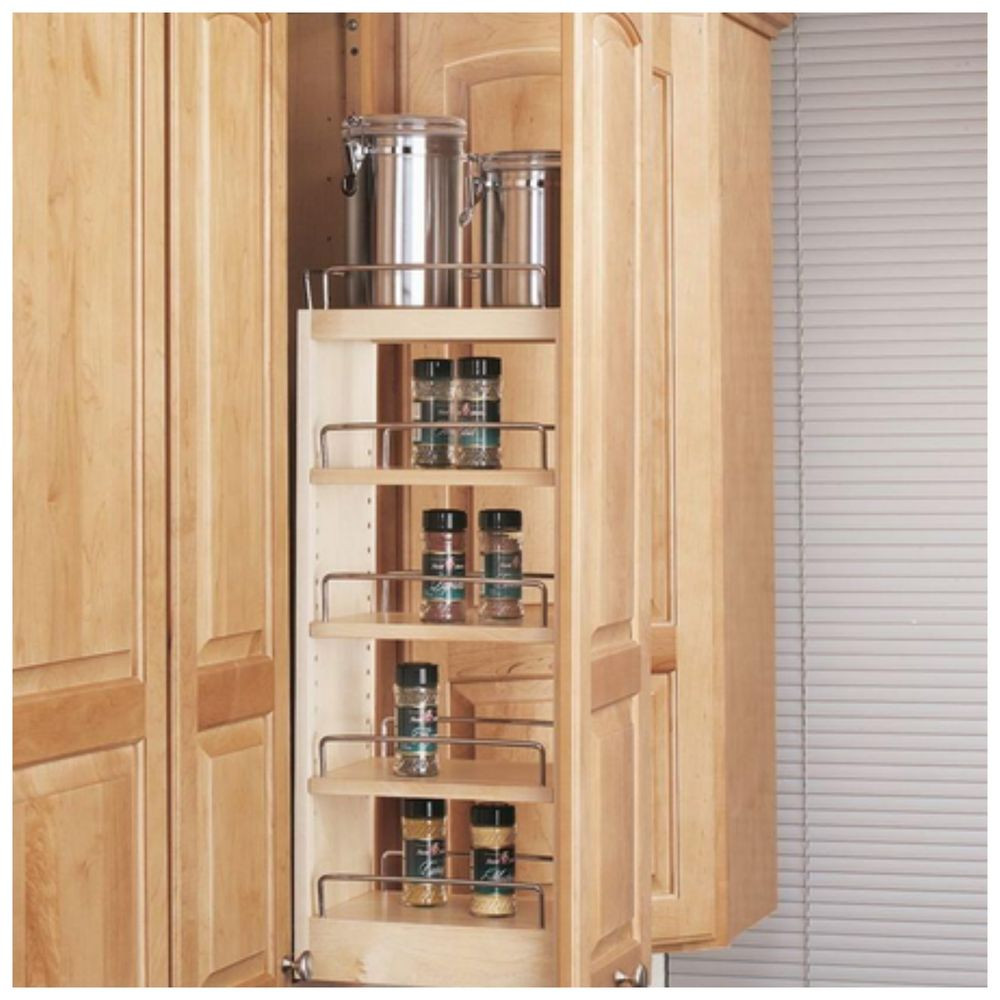 Kitchen Cupboard Organizers
 Wood Kitchen Cabinet Storage Organizer Sliding Pull Out