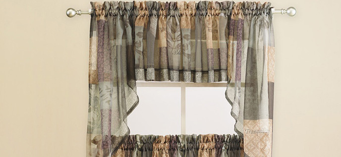 Kitchen Curtains Fabric
 Choosing Kitchen Curtains Groomed Home