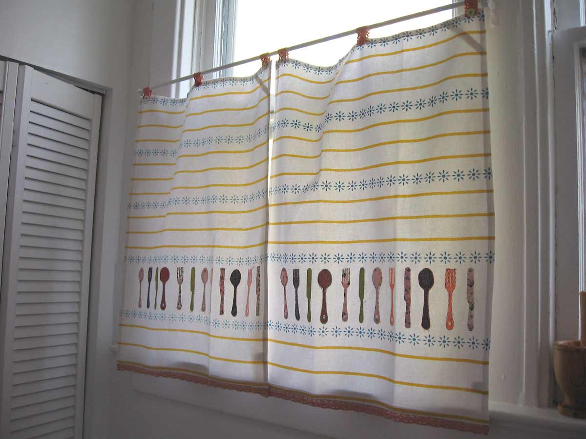 Kitchen Curtains Fabric
 Cafe Curtains for Kitchen Ideas