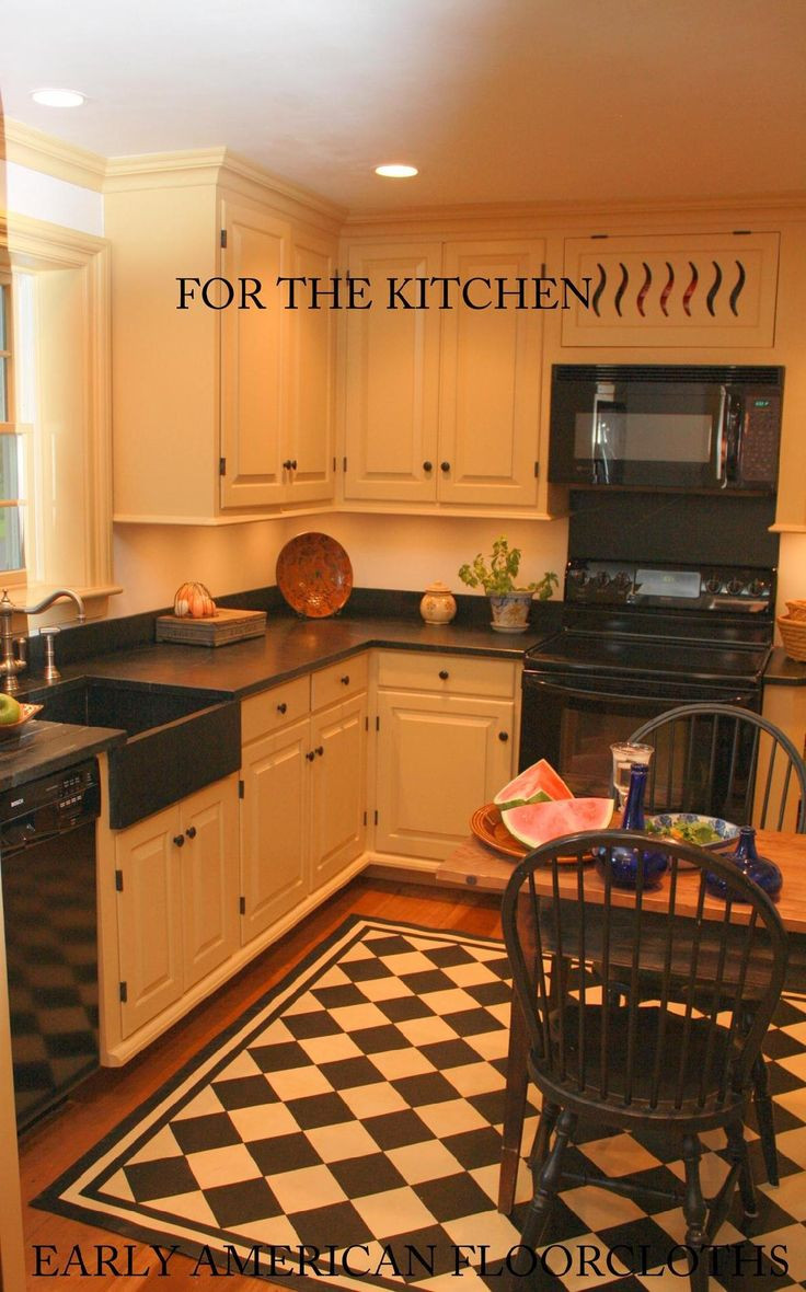 Kitchen Floor Cloth
 33 best images about Colonial Floor Cloths & Painted