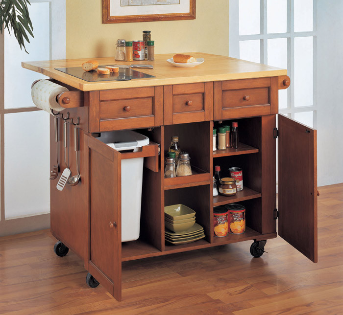 Kitchen Island Cart With Storage
 P S I love this October 2010