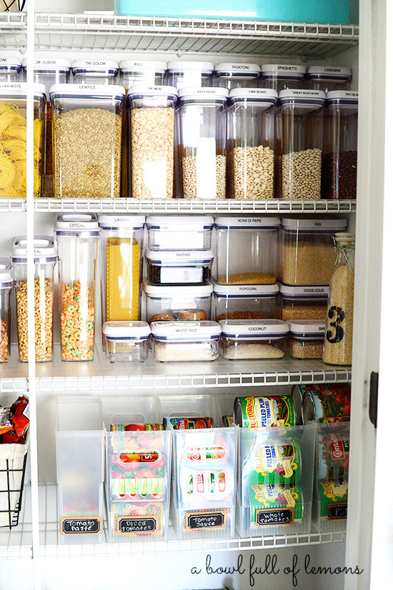 Kitchen Pantry Storage Bins
 Pantry Organization