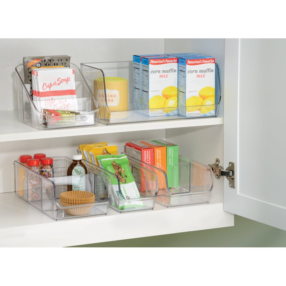 Kitchen Pantry Storage Bins
 Pantry Organization Storage Kitchen Cabinet Basket Shelf