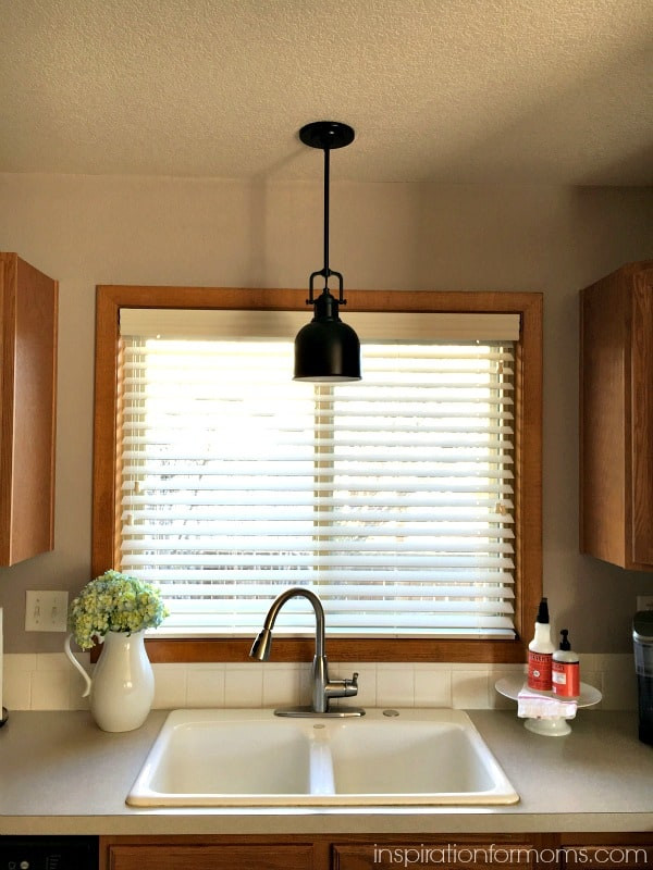 Kitchen Pendant Lighting Over Sink
 Updating the Kitchen With New Lighting Inspiration For Moms