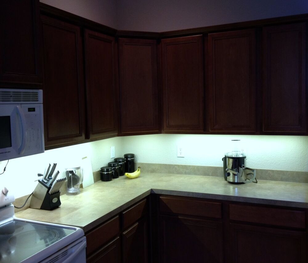 Kitchen Strip Lights Under Cabinet
 Kitchen Under Cabinet Professional Lighting Kit COOL WHITE