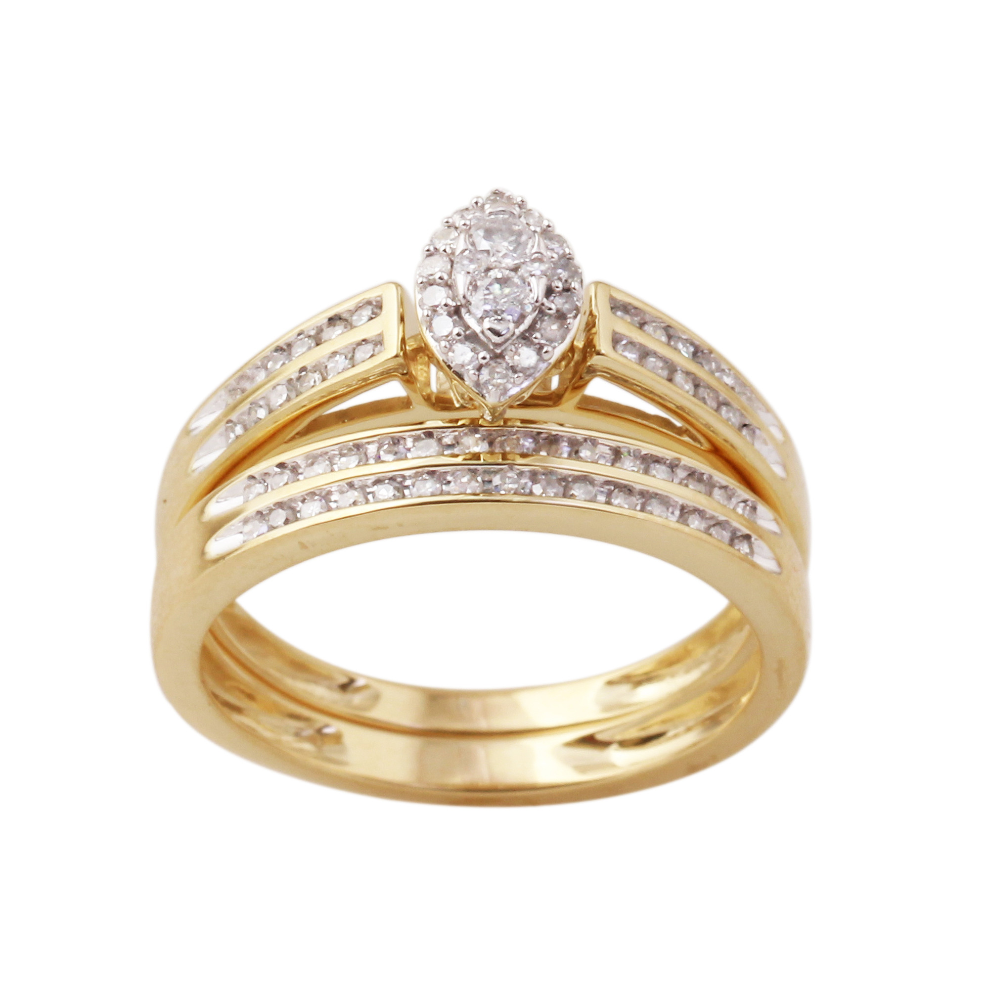 Kmart Wedding Ring Sets
 Marquise Bridal Set