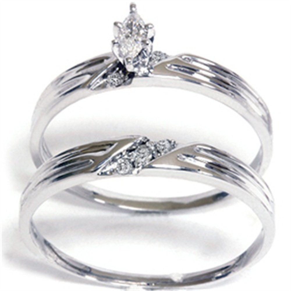 Kmart Wedding Ring Sets
 Womens Marquise Ring Kmart