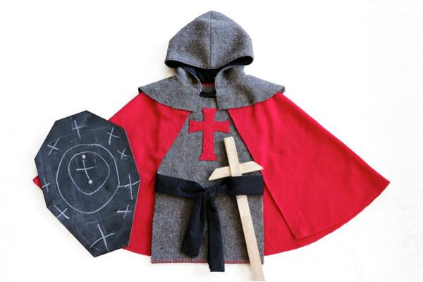 Knight Costume DIY
 How to Make a Knights Costume Free PDF Download Twig