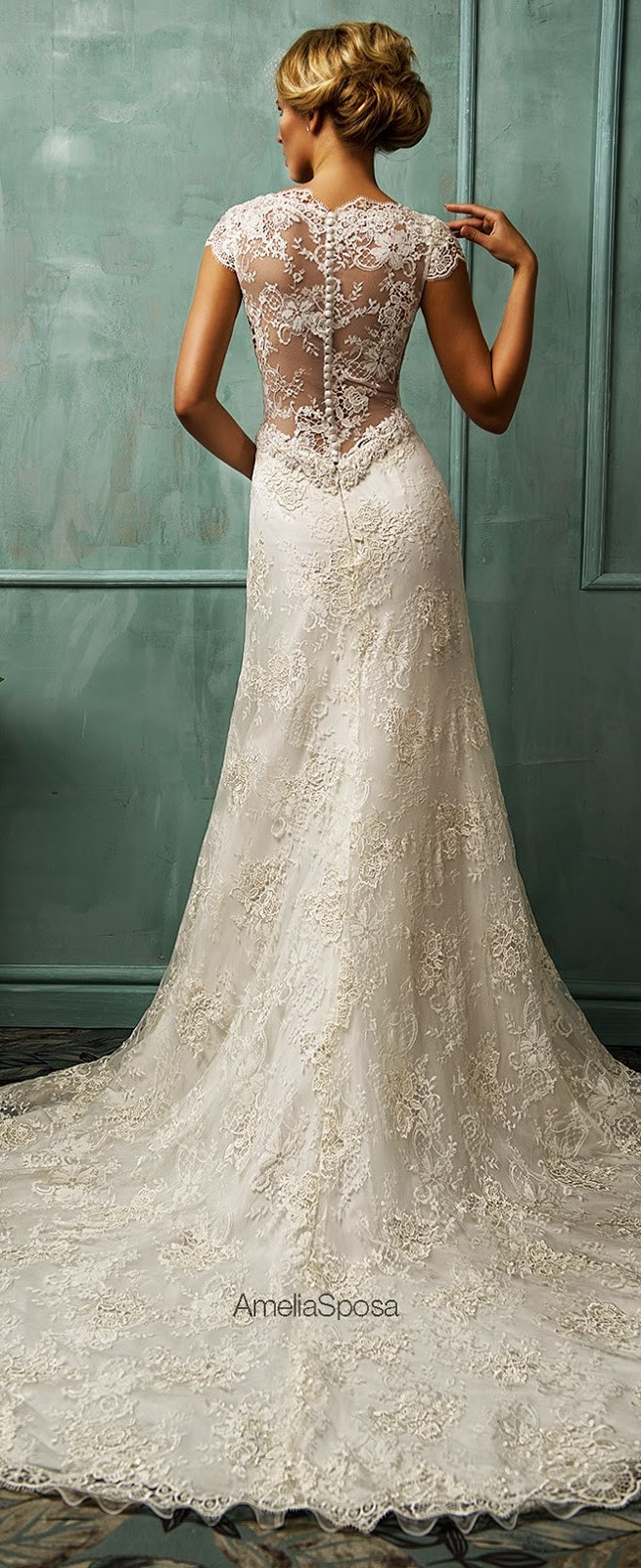 Lace Wedding Gowns Pinterest
 Amelia Sposa 2014 Wedding Dresses Belle The Magazine