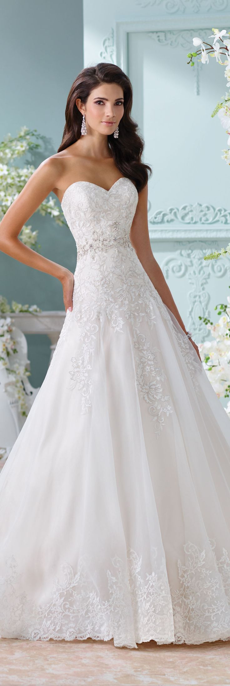 Lace Wedding Gowns Pinterest
 Best Aline Wedding Dress Lace Ideas Pinterest Aline
