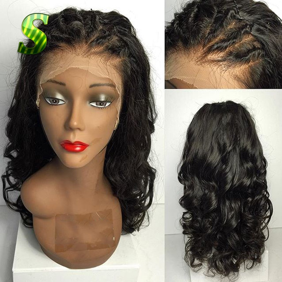 Lace Wig With Baby Hair
 Brazilian Full Lace Wig With Baby Hair Virgin Hair Body