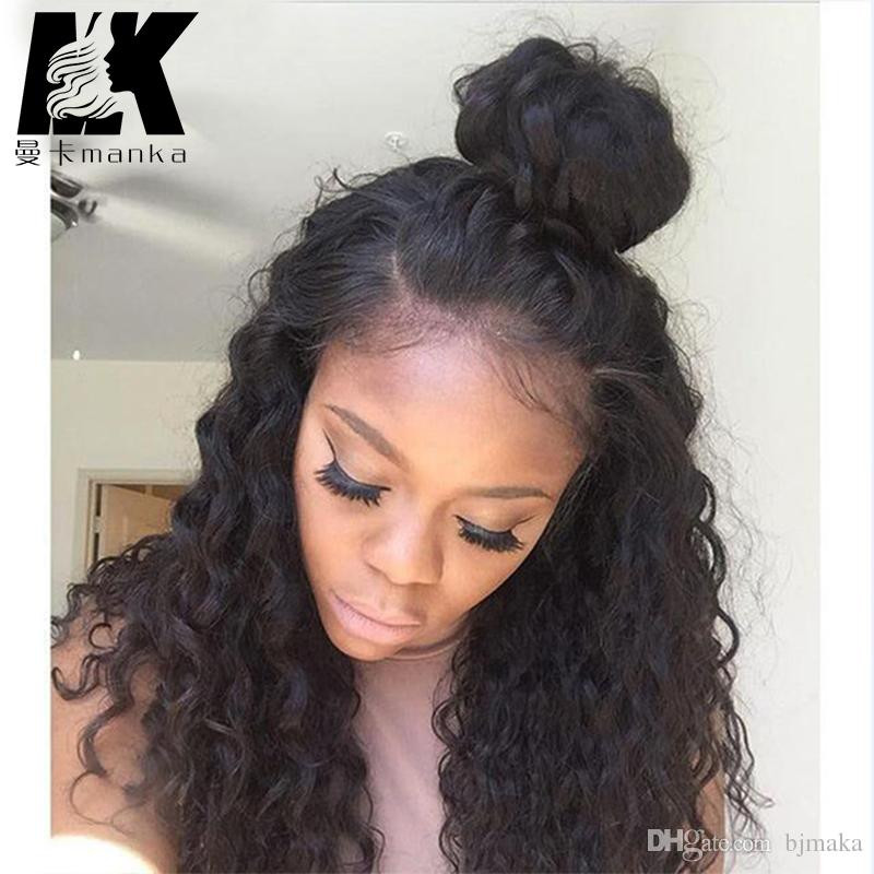 Lace Wig With Baby Hair
 Pre Plucked Natural Hairline Full Lace Wig Human Hair Lace