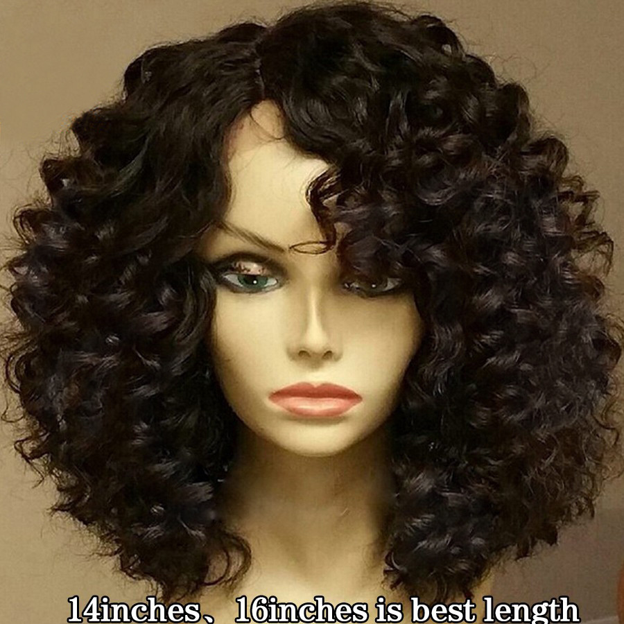 Lace Wig With Baby Hair
 Curly Lace Front Wigs Baby Hair Glueless Full Lace Wigs