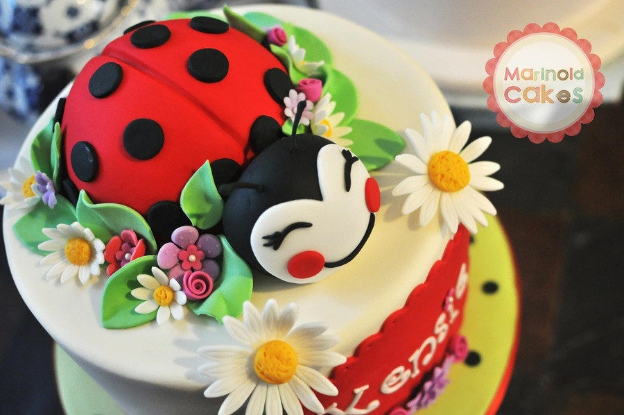 Ladybug Birthday Cakes
 Ladybug Birthday Cake CakeCentral