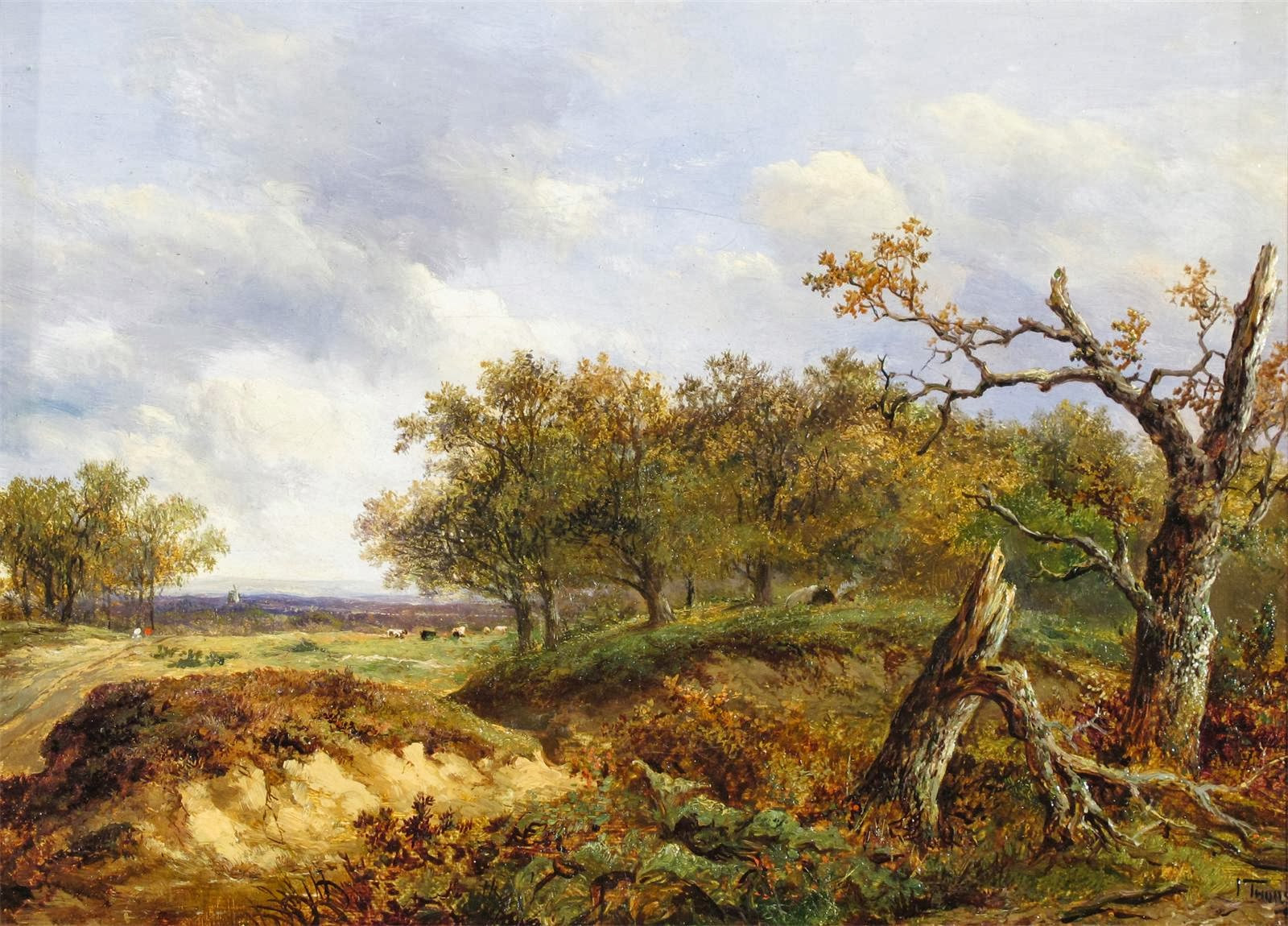Landscape Painting Images
 Victorian British Painting Joseph Thors