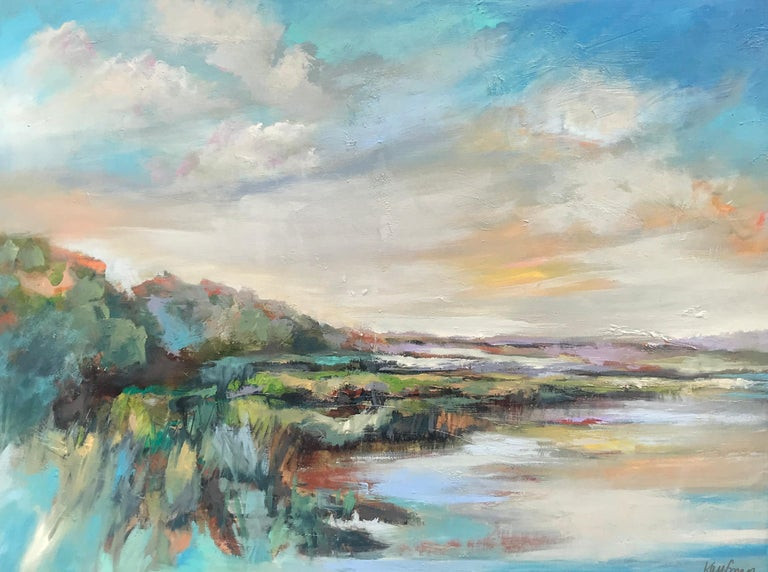 Landscape Paintings For Sale
 Kelli Kaufman Water s Edge Framed Horizontal Low