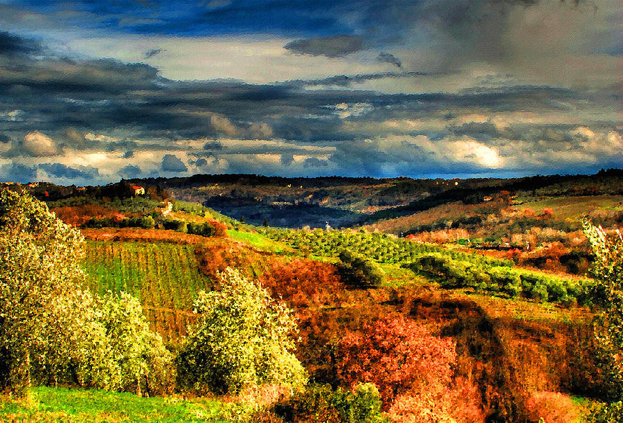 Landscape Paintings For Sale
 Tuscan Landscape Oil Paintings For Sale Tuscany