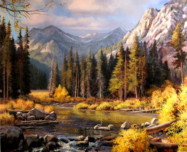 Landscape Paintings For Sale
 Artist Michael Godfrey Paintings Prints Artwork for Sale