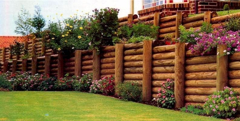 Landscape Timber Fence
 Creative Retaining & Landscaping 4 Reasons Why You Should