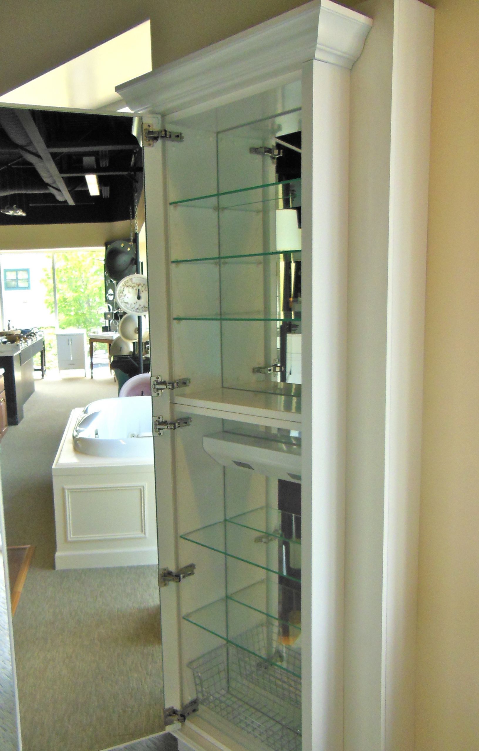 Large Bathroom Mirror Cabinet
 Love this x large medicine cabinet Designing our