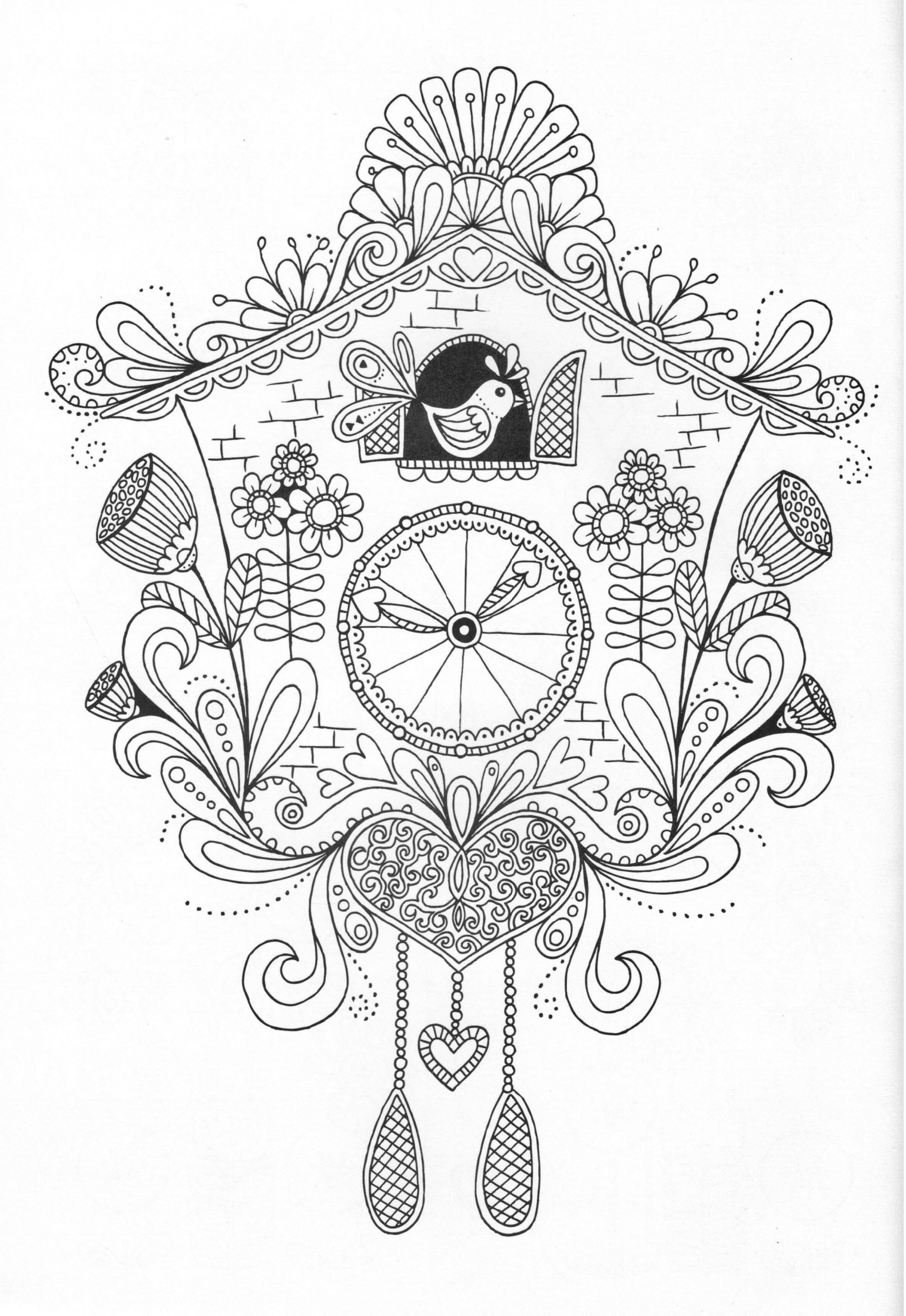 Large Coloring Pages For Adults
 Pin by DeAnna Lea on Raven s Grown Up Coloring