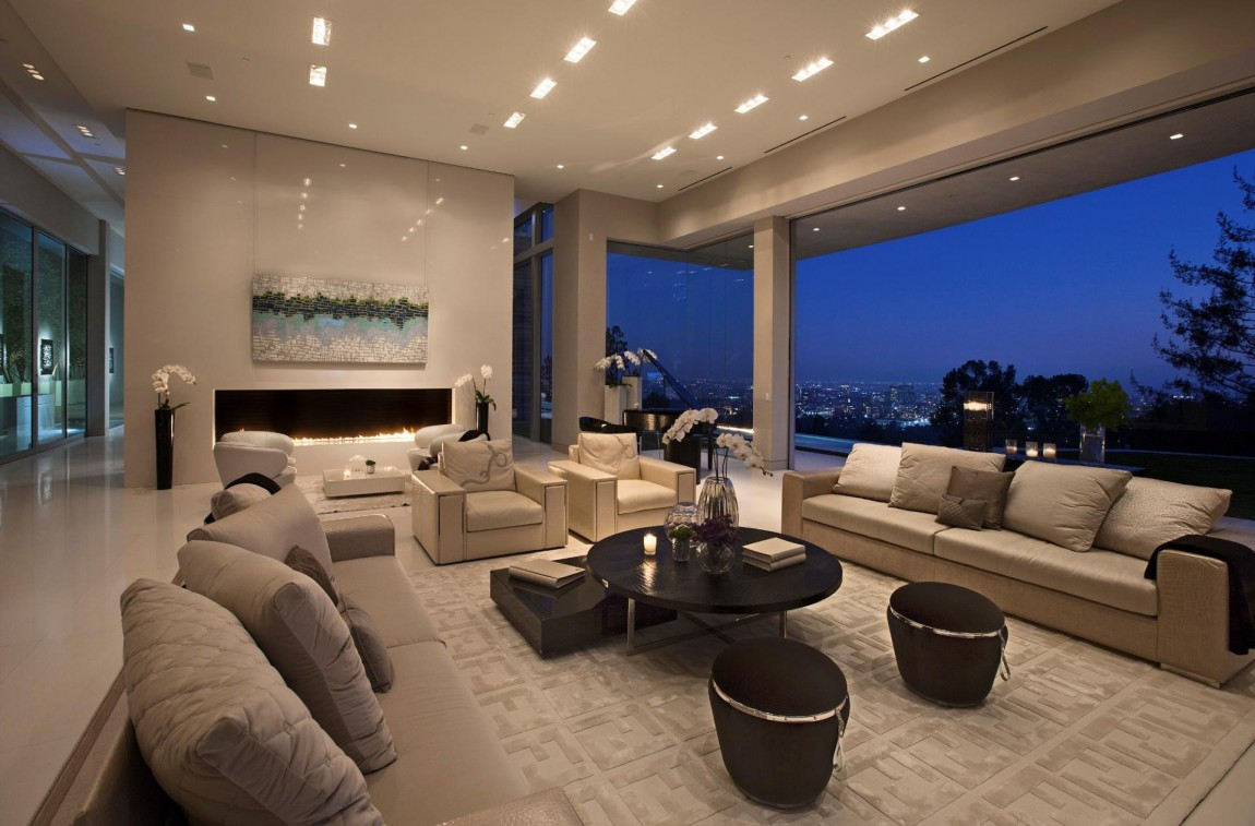 Large Living Room Design Ideas
 Modern Home With Lovely City Views Bel Air Los