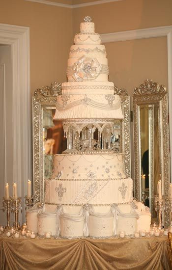 Large Wedding Cakes
 515 best Cake 6 Tiers or More Wedding Cakes images on