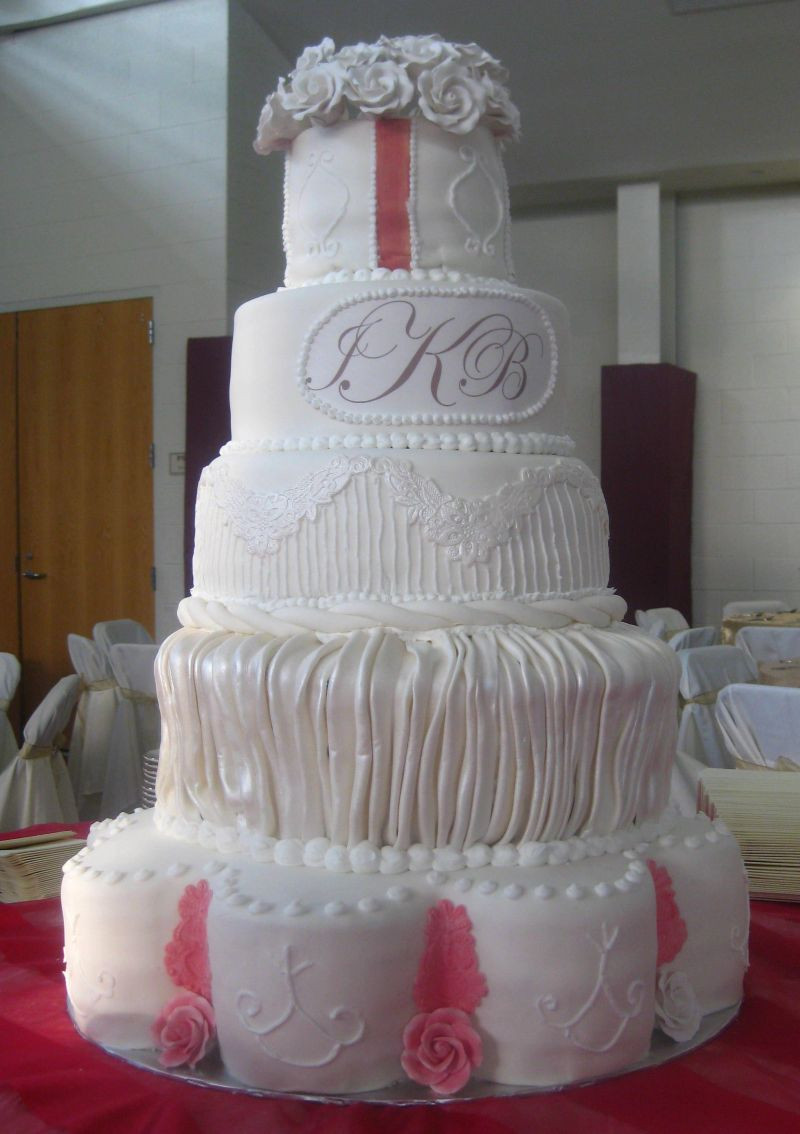 Large Wedding Cakes
 Piece A Cake Prices in Raleigh Fuquay Varina