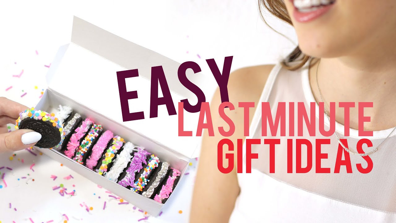 Last Minute Birthday Gift Ideas For Girlfriend
 EASY LAST MINUTE GIFTS TO DIY