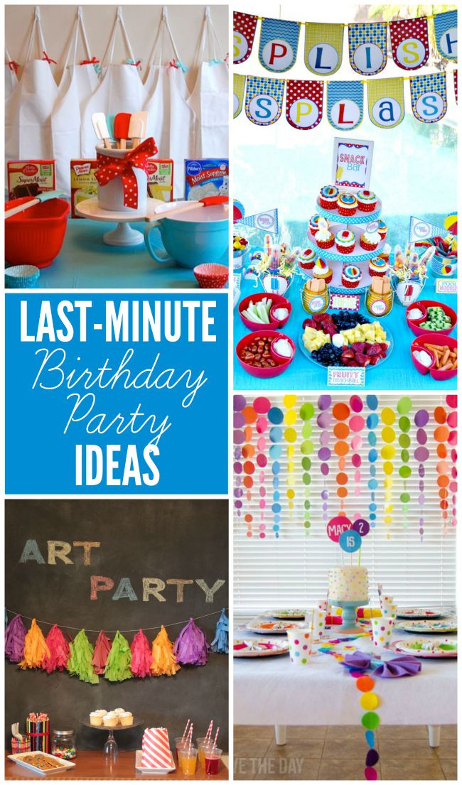 Last Minute Birthday Gift Ideas For Girlfriend
 Last Minute Party Ideas Design Dazzle
