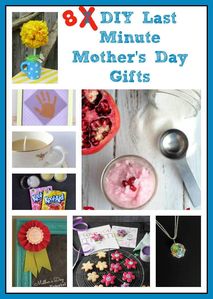 Last Minute Mother Day Gift Ideas
 8 DIY Last Minute Mother s Day Gifts
